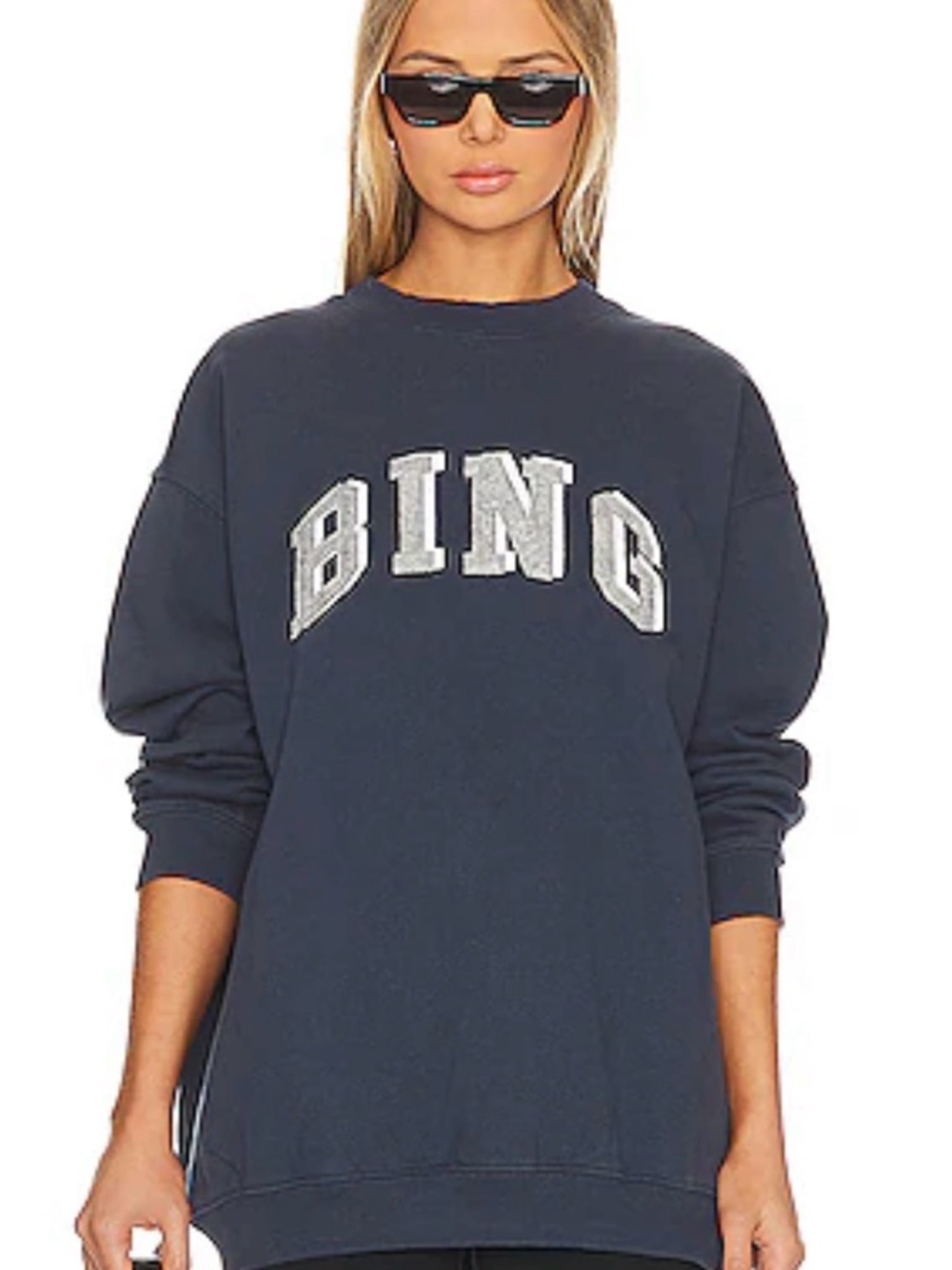 Anine Bing Tyler Bing Sweatshirt Navy